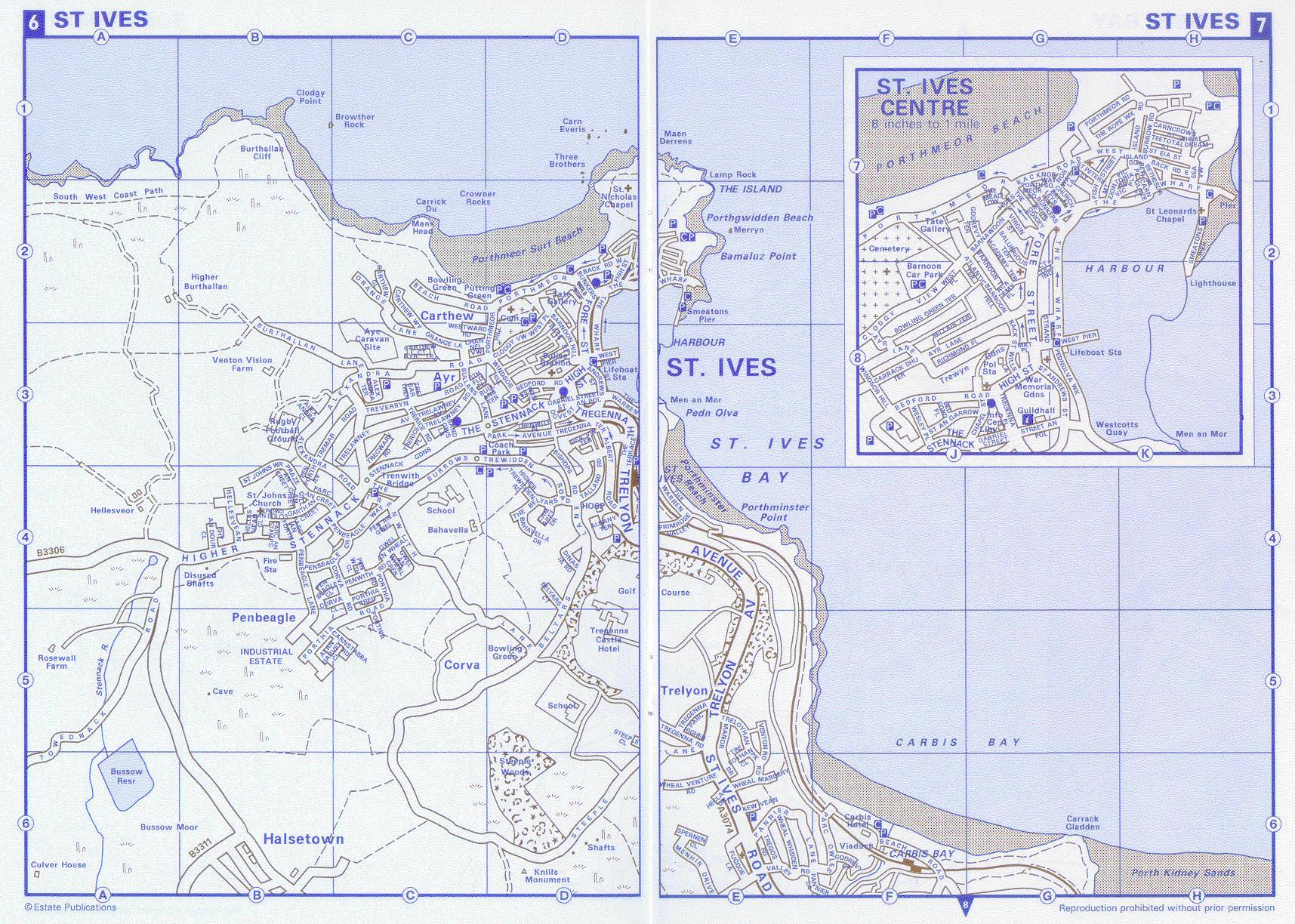 Downalong St Ives Map At Tahlia Backhouse Blog St Ives1 